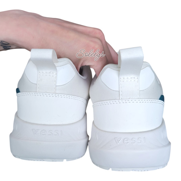 Vessi Tidal Mens 11 Warm White DymaTex Waterproof Vegan Casual Lace Up Sneaker main image 8